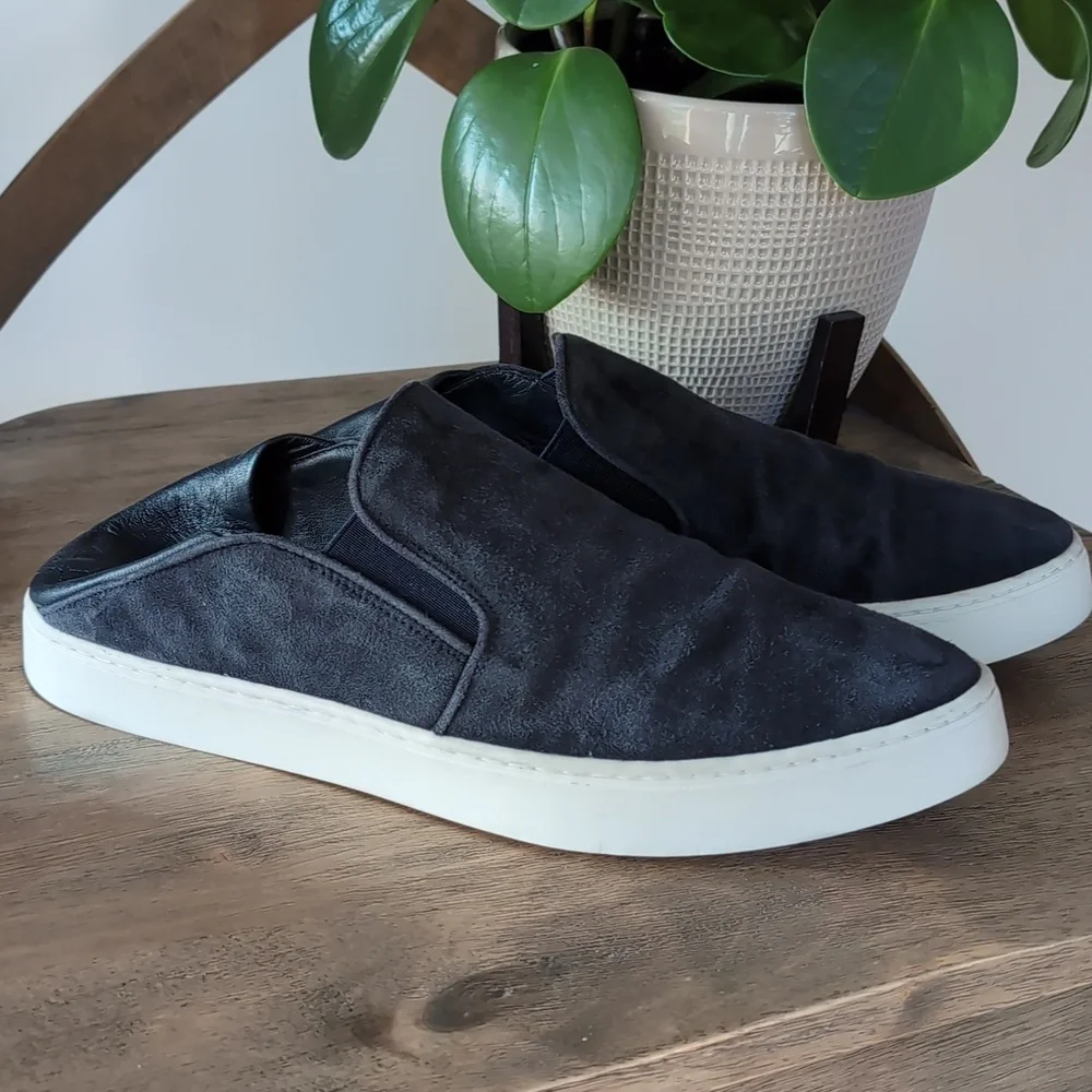 Vince Garvey Suede Leather Slip-On 8.5 Sneakers Platform